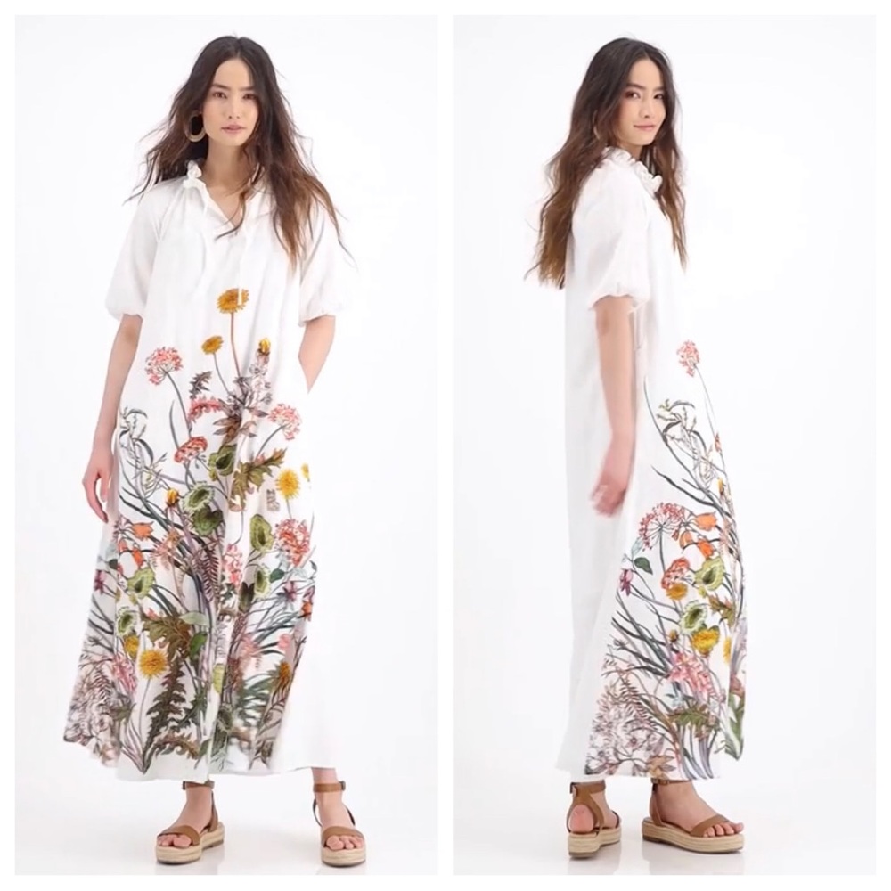 🌻🥀Bella Botanical In Bloom Maxi Dress🥀🌻